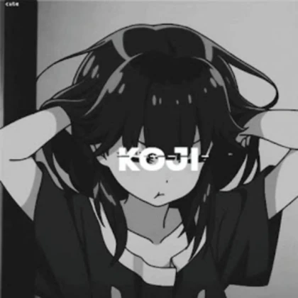 +Aesthetic Anime Girl Black+