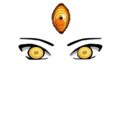 Golden Byakugan And Rinnegan