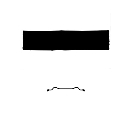 Normal censor bar + Frown