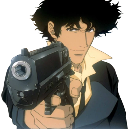 spike spiegel from cowboy bebop