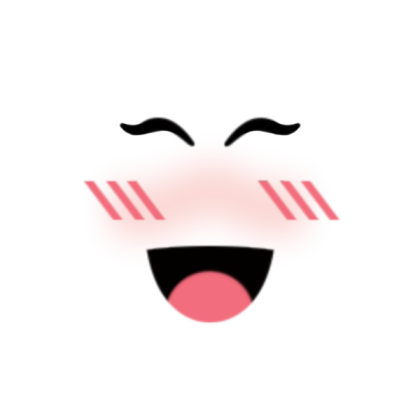 Super Happy Face With Blush