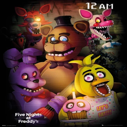 FNAF 12AM Poster