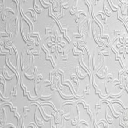White Victorian Wallpaper