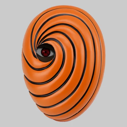 Obito Mask - Normal Sharingan
