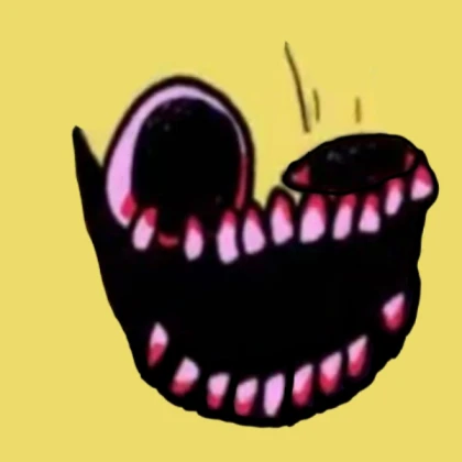 lemon demon face texture christmas