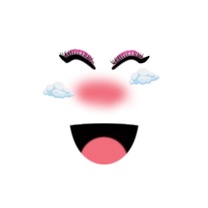 Girl super happy face