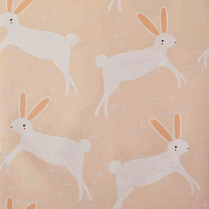 Aesthetic art bww pattern wallpaper bunny Easter