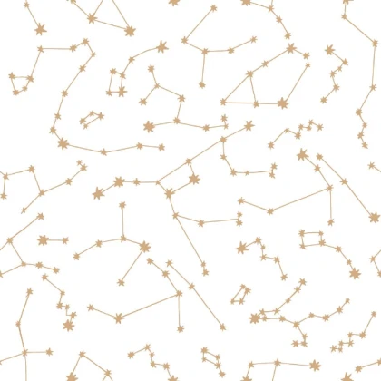 Aesthetic art bww pattern wallpaper zodiac white