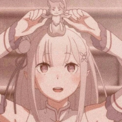 Aesthetic cute anime girl