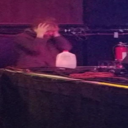 Jack Stauber screaming at clear milk