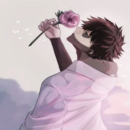 Dabi with rose <3