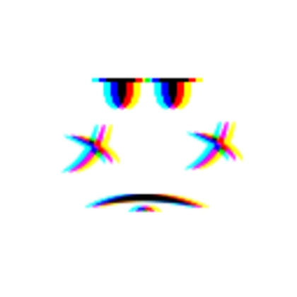 Rainbow Serious Scar Face