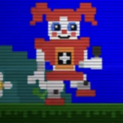 Circus baby 🤍❤️