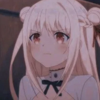 Soft aesthetic anime girl