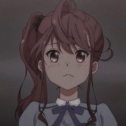 Cute aesthetic anime girl