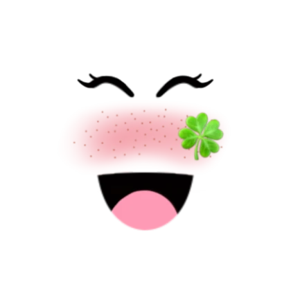 clover on cheeck | iispxrkles