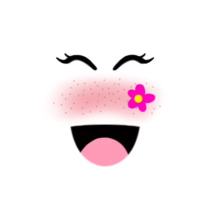 face pink flower // iispxrkles