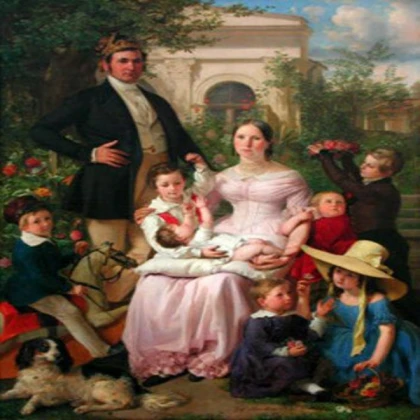 Victorian family