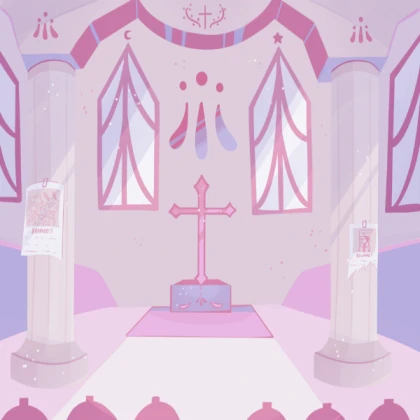 church from mid fight mass