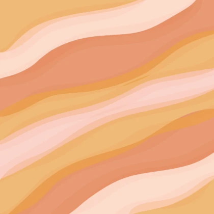 peach waves