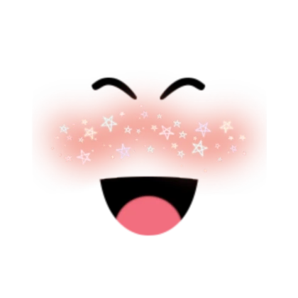 super happy face star blushing