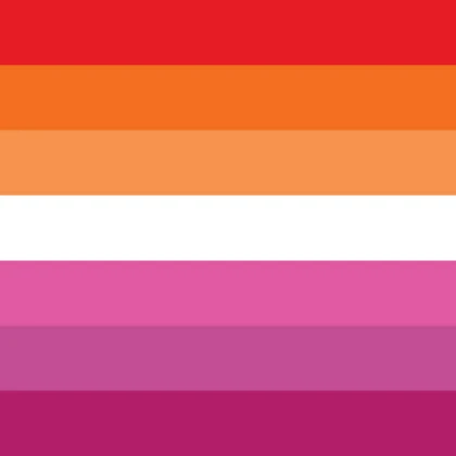 Lesbian pride flag Roblox Decal