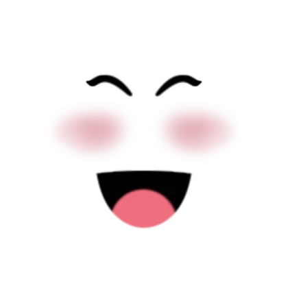 boyish super happy face w blush // iispxrkles