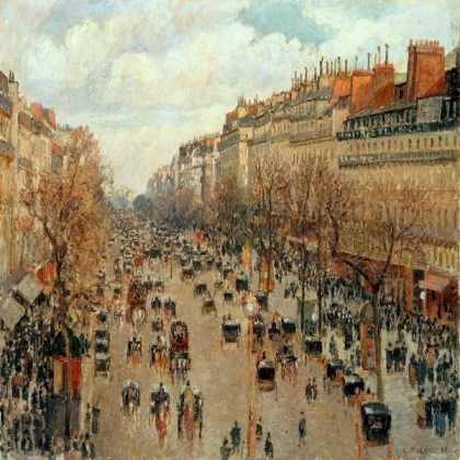 Victorian Paris Painting