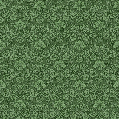 Green Victorian Wallpaper