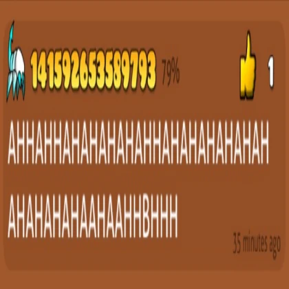 Your typical Geometry Dash comment