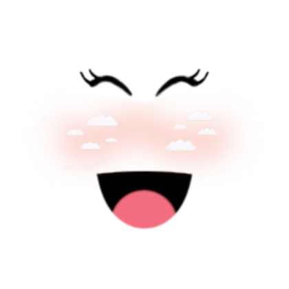 Cloudy super happy face