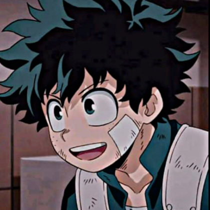 Deku is happy!