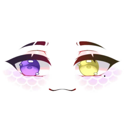 Iris Purple & Lily Yellow Eyes (MERMAY)