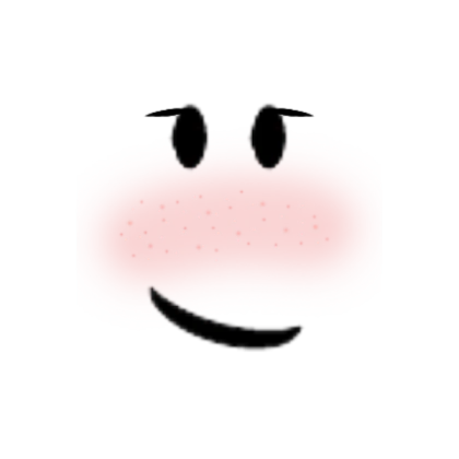 freckled blushing cheeks face