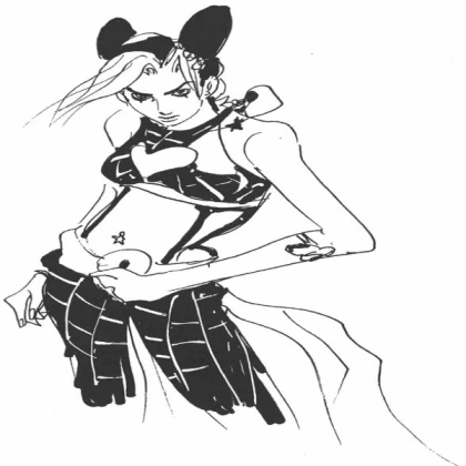 Jolyne - Araki Doodle V5