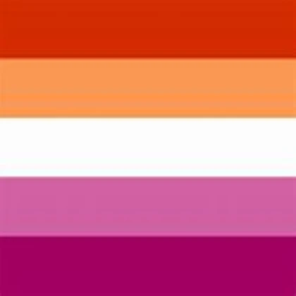 Lesbian Flag Roblox Decal