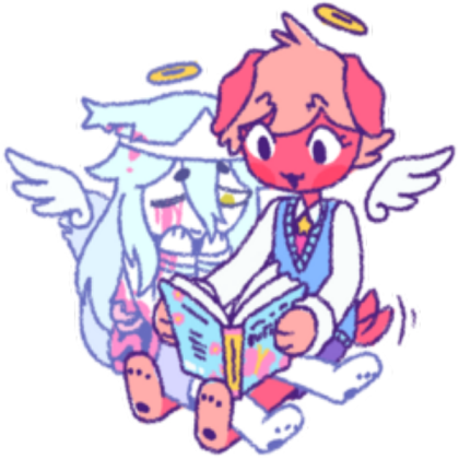 Angel and Olive (Purrfect Apawcalypse)