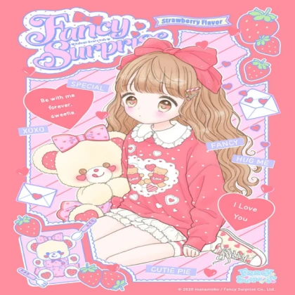 strawberry anime poster