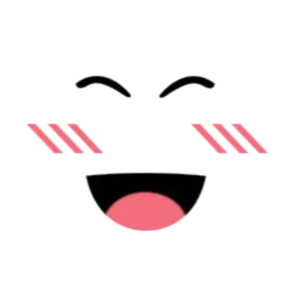 Super super happy face