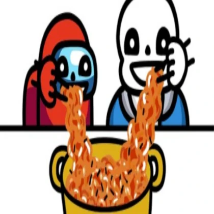 IMPOST/SANS COLLAB MUKBANG SPICY NOODLE CHALLENGE