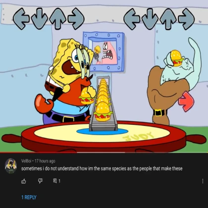 SPONGEBOB FNF KRABBY MUKBANG RAP BATTLE CHALLENGE