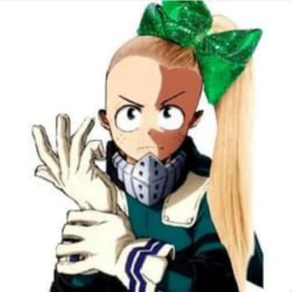 deku with the bow😫