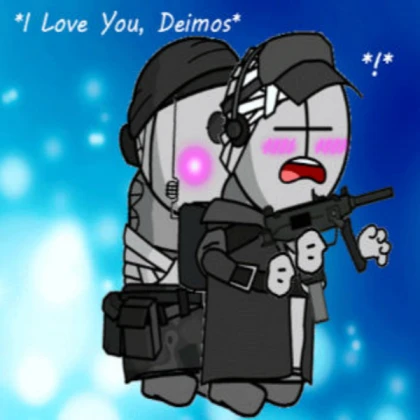 Sandford hugging Deimos, yes that image