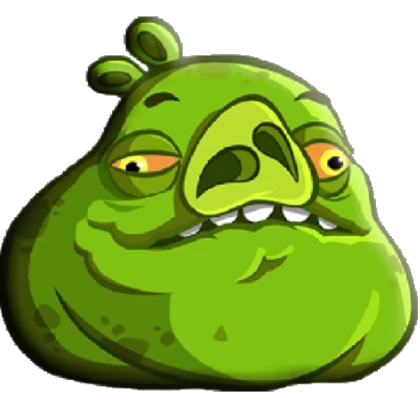 Jabba Pig from angry birds star wars