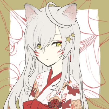 kitsune anime girl