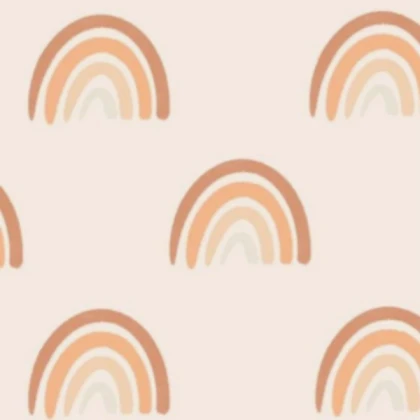 Boho Rainbow Background