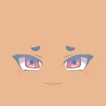 Ganyu's Face + Mouth