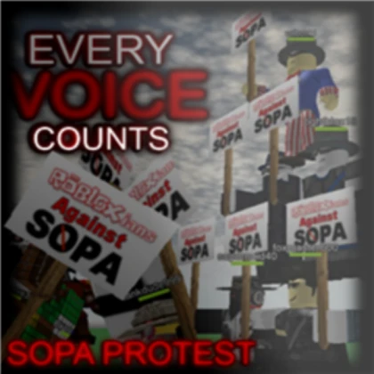 Protest Against SOPA PIPA