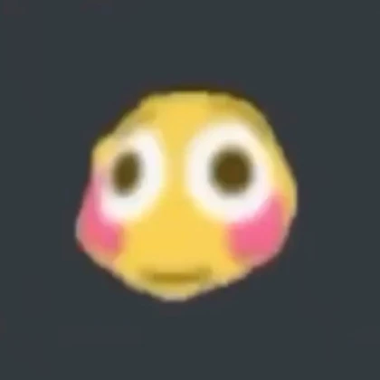 blushed emoji