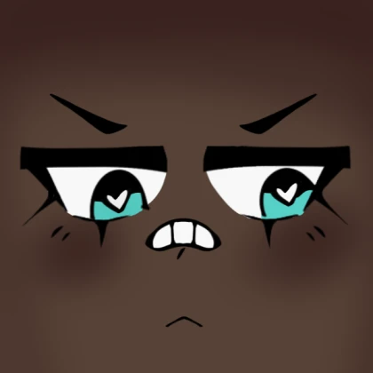 Skin Color Face w/ Blue Eyes || 6